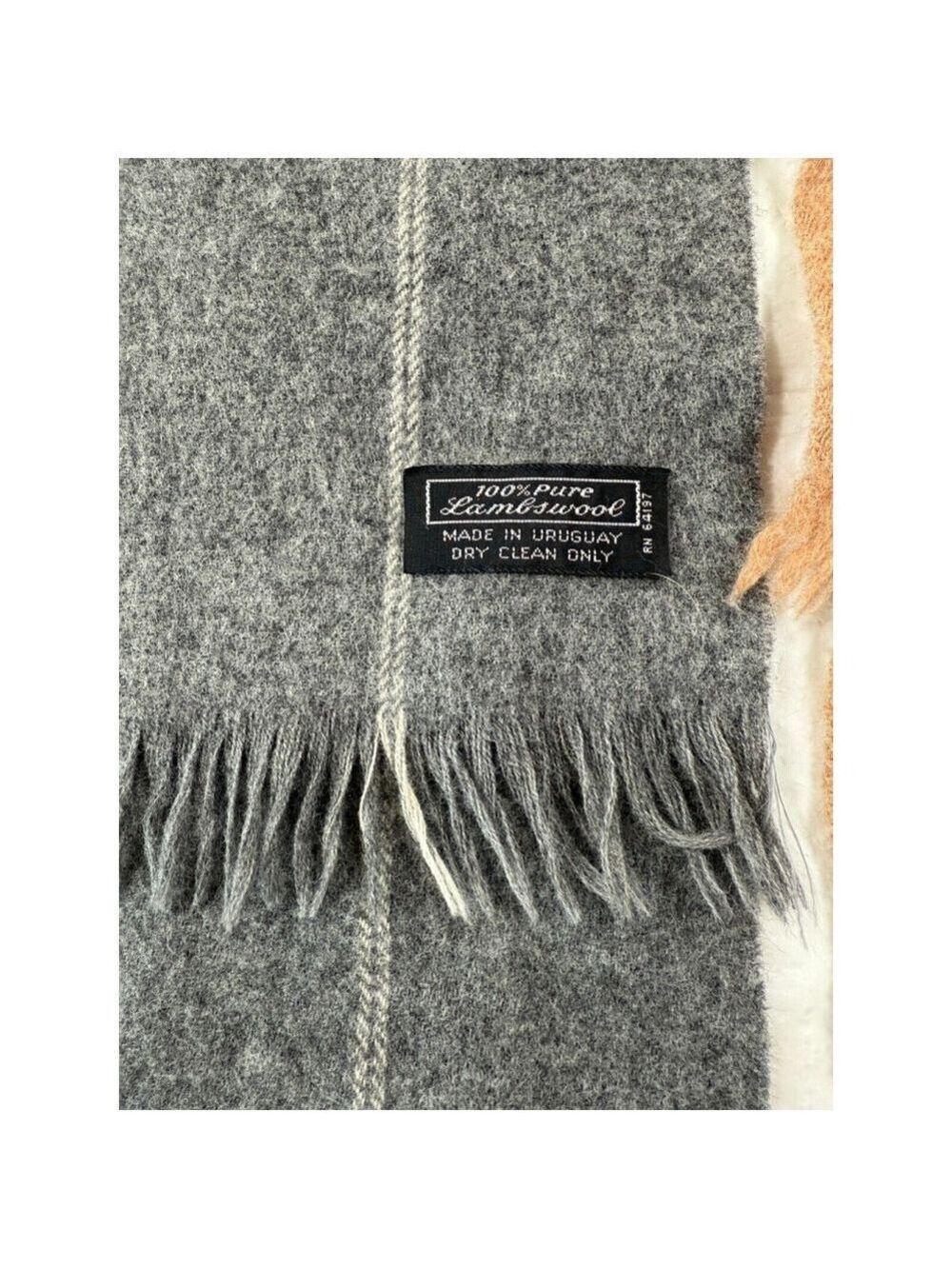 Gimbeis 100% Wool Made In Geremany and Lambswool made in Uruguay SCARF - Picture 10 of 10